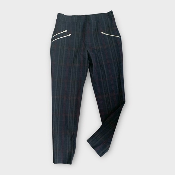 Zara Plaid Trouser Pants - Picture 2 of 5
